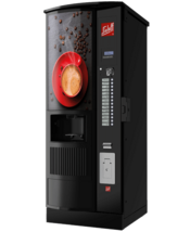 SiVend HG Outdoor, Frontansicht: wetterfester Kaffeeautomat für den Außenbereich